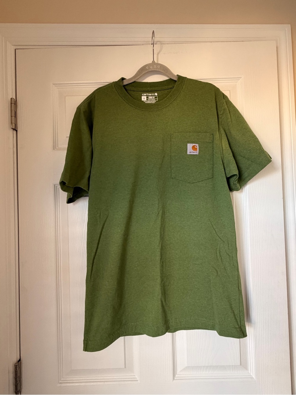 Carhartt Olive Green Short-Sleeve Pocket Tee